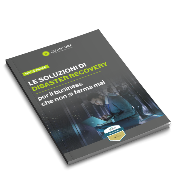 MOCKUP_WP_Le soluzioni di disaster recovery MOCKUP_WP_Le soluzioni di disaster recovery